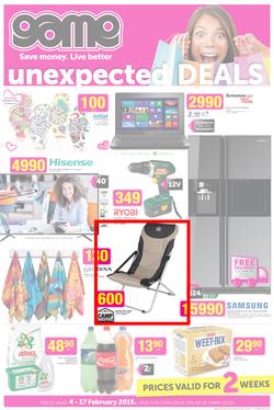 Game : Unexpected Deals (4 Feb - 17 Feb 2015), page 1