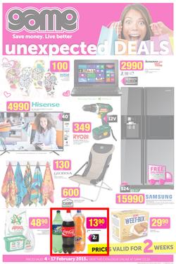 Game : Unexpected Deals (4 Feb - 17 Feb 2015), page 1