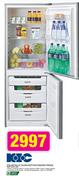 KIC 276ltr Metallic Silver Bottom Freezer Fridge-KBF 630/1 ME