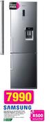 Samsung 310ltr Metallic Silver Bottom Freezer Fridge-RL48RWESW1 XF
