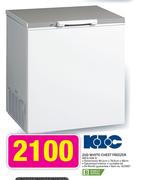 KIC 210ltr White Chest Freezer-KCG 210 1