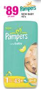 Pampers New Baby-43's Per Pack