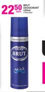 Brut Deodorant Assorted-120ml Each