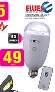 Ellies Rechargeable Light 80 Lumens-Each