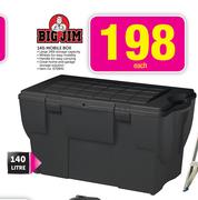 Big Jim 140Ltr Mobile Box-Each