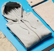 Stone Harbour Grey Zip Thru Hoodie