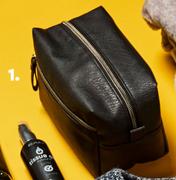 The Mad Black Toiletry Bag
