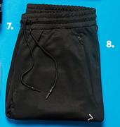 Pro Action Black Tricot Bottoms