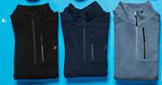 Pro Action Basic 1/4 Zip Micro Fleece-Each
