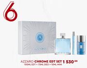 Azzaro Chrome EDT Set