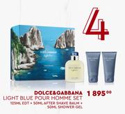 Dolce & Gabbana Light Blue Pour Homme Set