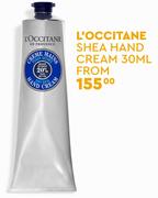 L'occitane Shea Hand Cream-30ml