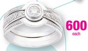 Sterling Silver Trip Sets-Each