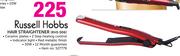 Russell Hobbs Hair Straightener RHS 006