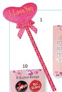 I Love You Heart Ball Point Pen-Each