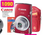 Canon Red Bundle IXUS 145