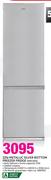 Defy 225ltr Metallic Silver Bottom Freezer Fridge-DAC523