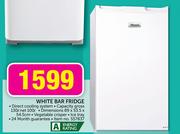 Hisense White Bar Fridge