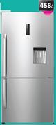 Hisense 458Ltr Bottom Freezer Fridge Inox H610BI WD