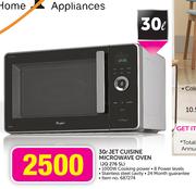 Whirlpool 30Ltr Jet Cuisine Microwave Oven JQ 276 SL