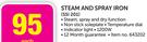 Sunbeam Steam And Spray Iron SSI201