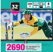 Hisense 32"HD Ready TV-LEDN32D33