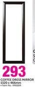 Coffee Dress Mirror-1320x466mm