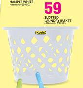 Addis Slotted Laundry Basket