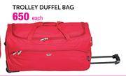 Classic Cellini Or Voyager Trolley Duffel Bag