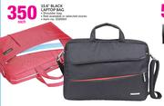 Kingsons 15.6" Black Laptop Bag