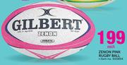 Gilbert Zenon Pink Rugby Ball