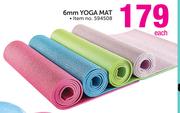 Trojan 6mm Yoga Mat-Each