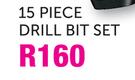 Bosch 15 Piece Drill Bit Set