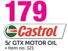 Castrol 5L GTX Motor Oil