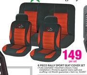 Stingray 6-Piece Rally Sport Seat Cover Set