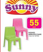Sunny Kiddies Armless Chair-Each