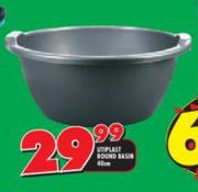 Utiplast Round Basin-40Cm