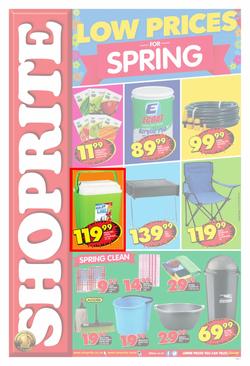 Shoprite Western Cape : Spring (26 Sep - 09 Oct 2016), page 1
