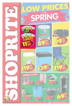 Shoprite Western Cape : Spring (26 Sep - 09 Oct 2016), page 1