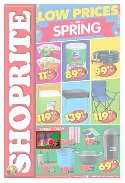 Shoprite Western Cape : Spring (26 Sep - 09 Oct 2016), page 1
