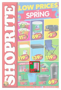 Shoprite Western Cape : Spring (26 Sep - 09 Oct 2016), page 1