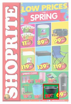 Shoprite Western Cape : Spring (26 Sep - 09 Oct 2016), page 1