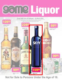 Game : Liquor (18 Feb - 1 Mar 2015), page 1