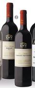 KWV Cabernet Sauvignon or Merlot-750ml Each