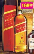 Johnnie Walker Red Label Whisky-750ml Each