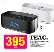 Teac Bluetooth, Alarm Clock And Radio Each