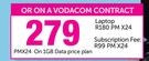 HP Intel Celeron Notebook-On a Vodacom Contract