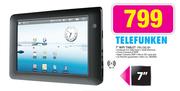 Telefunken 7" WiFi Tablet TEL7JC/D