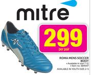 Mitre Roma Mens Soccer Boot-Per Pair