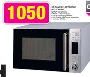Russell Hobbs 30Ltr Silver Electronic Microwave Oven RHEM30L